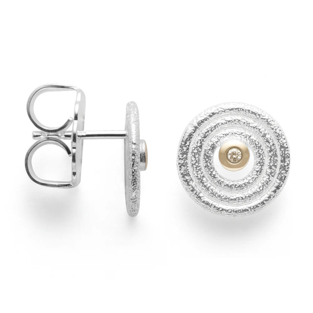 Ohrstecker Round Romantic